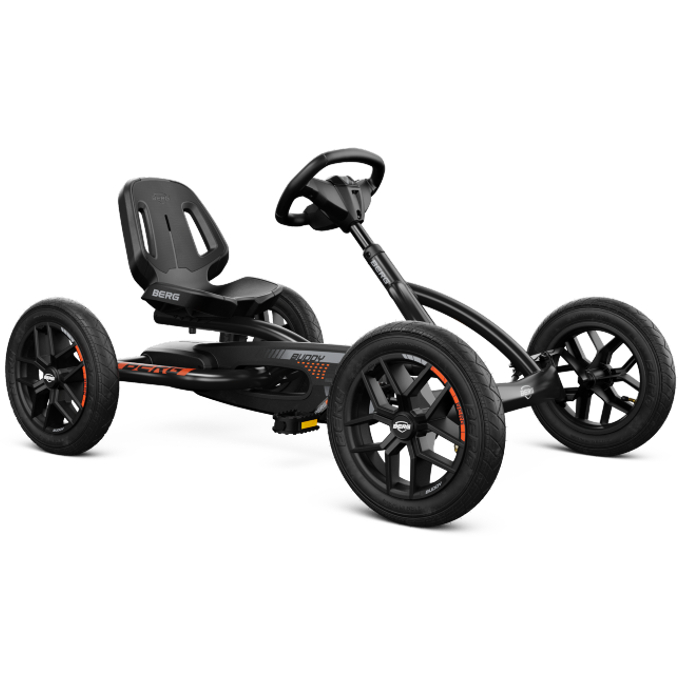 Trampbil BERG Gokart Buddy Graphite Grå