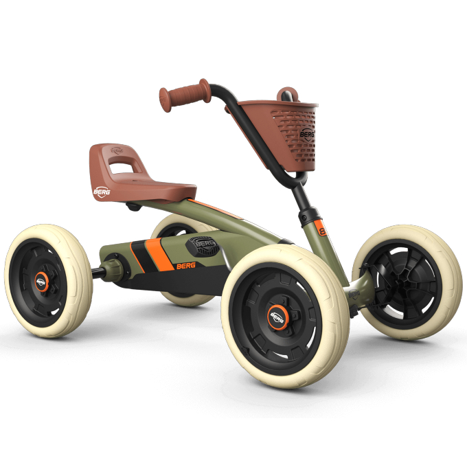 Trampbil BERG Buzzy Retro Green